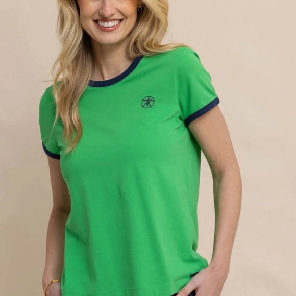Southern Tide Tops - Southern Tide Reece Baby Pique Tee #3474